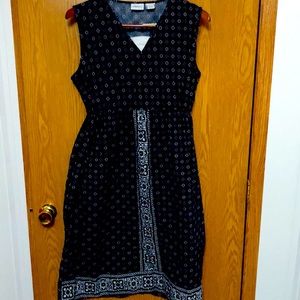 The Vermont Country store Navy floral dress like new condition